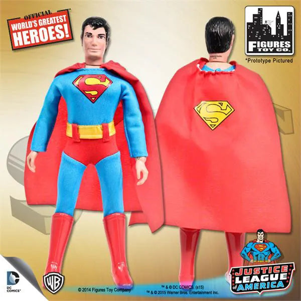 World Greatest Heroes - Justice League Retro 8inch Action Figure Series 1: 6Type Setㅤ – Figures Toy – ActionFigure Brasil