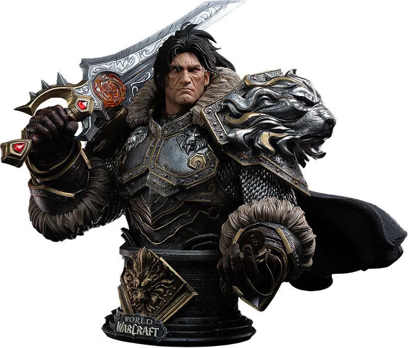 World of Warcraft - Infinity Studio X Blizzard - Varian Wrynn - 1/3 (Infinity Studio)ㅤ – Infinity Studio – ActionFigure Brasil