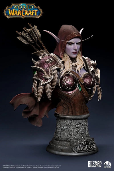 World of Warcraft - Sylvanas Windrunner - Bust - 1/3 (Infinity Studio)ㅤ – Infinity Studio – ActionFigure Brasil — ambientada