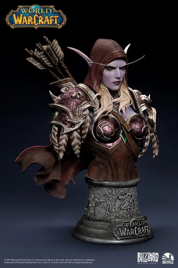 World of Warcraft - Sylvanas Windrunner - Bust - 1/3 (Infinity Studio)ㅤ – Infinity Studio – ActionFigure Brasil