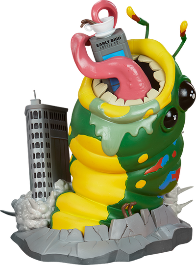 Wrath of Wormzilla! - LIMITED EDITION: 500 – Unruly Industries™ – ActionFigure Brasil — ambientada