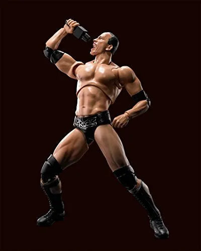 WWE - The Rock - S.H.Figuarts (Bandai)ㅤ – Bandai – ActionFigure Brasil — ambientada