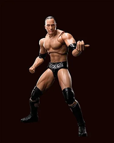 WWE - The Rock - S.H.Figuarts (Bandai)ㅤ – Bandai – ActionFigure Brasil — com base expositora