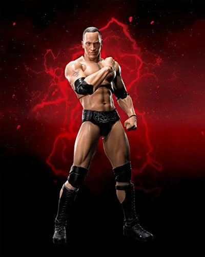 WWE - The Rock - S.H.Figuarts (Bandai)ㅤ – Bandai – ActionFigure Brasil — detalhe do produto