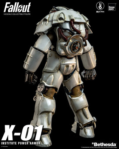X-01 Institute Power Armor – Threezero – ActionFigure Brasil — acessórios