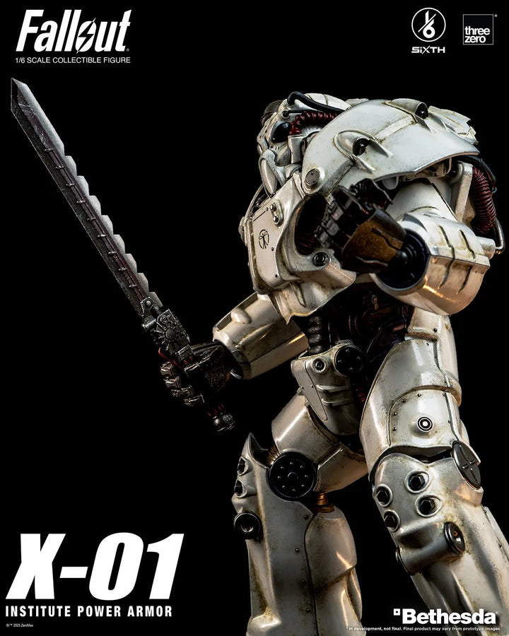 X-01 Institute Power Armor – Threezero – ActionFigure Brasil