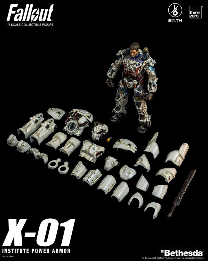 X-01 Institute Power Armor – Threezero – ActionFigure Brasil