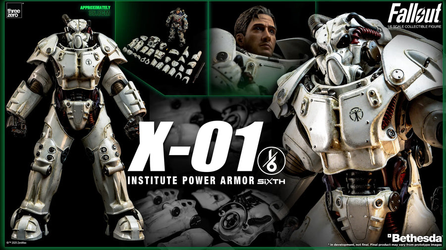 X-01 Institute Power Armor – Threezero – ActionFigure Brasil