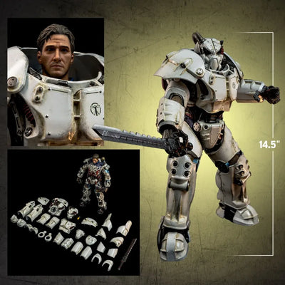 X-01 Institute Power Armor – Threezero – ActionFigure Brasil — ângulo diferente