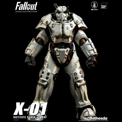 X-01 Institute Power Armor – Threezero – ActionFigure Brasil — close