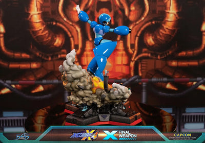 X (Final Weapon) (Blue) – First 4 Figures – ActionFigure Brasil — embalagem