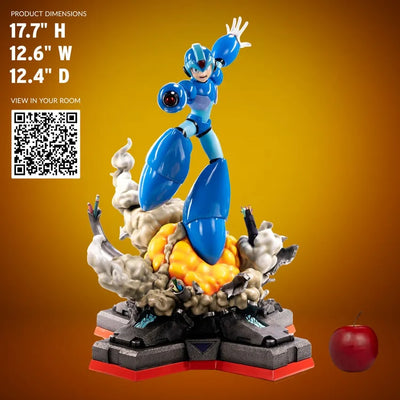 X (Final Weapon) (Blue) – First 4 Figures – ActionFigure Brasil — ângulo diferente