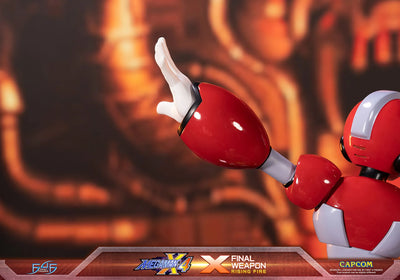 X (Final Weapon) Rising Fire (Red) – First 4 Figures – ActionFigure Brasil — embalagem