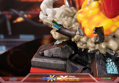 X (Final Weapon) Rising Fire (Red) – First 4 Figures – ActionFigure Brasil — embalagem