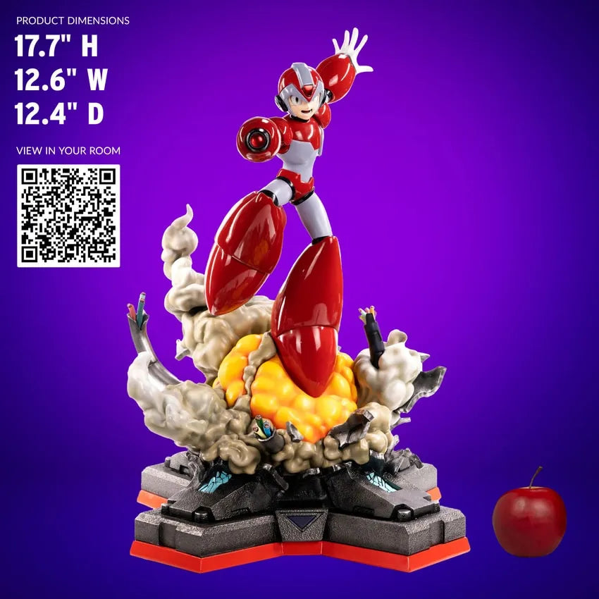 X (Final Weapon) Rising Fire (Red) – First 4 Figures – ActionFigure Brasil