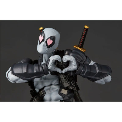 X-Force - Deadpool - Amazing Yamaguchi - Revoltech - Ver. 2.5, X-FORCE Color Ver. (Kaiyodo)ㅤ – Kaiyodo – ActionFigureBrasil — embalagem