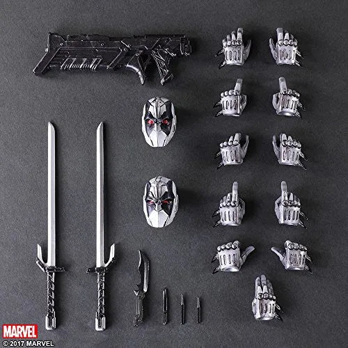 X-Force - Deadpool - Play Arts Kai - Variant Play Arts Kai - X-Force ver.ㅤ – Square Enix – ActionFigure Brasil