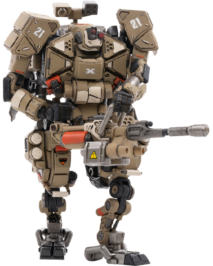 X-HH02 Hurricane-Heavy Firepower Dual Mode Mecha (Sand) – Joytoy – ActionFigure Brasil