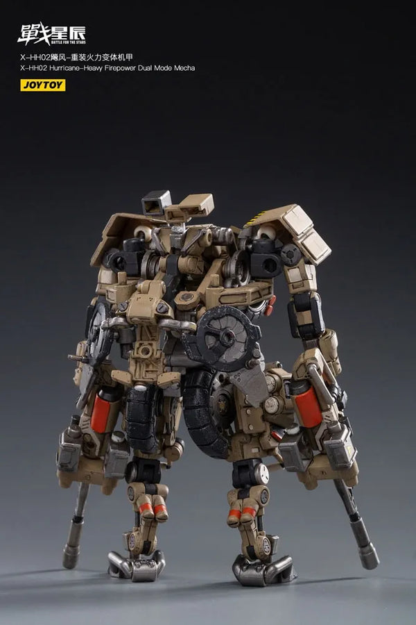X-HH02 Hurricane-Heavy Firepower Dual Mode Mecha (Sand) – Joytoy – ActionFigure Brasil