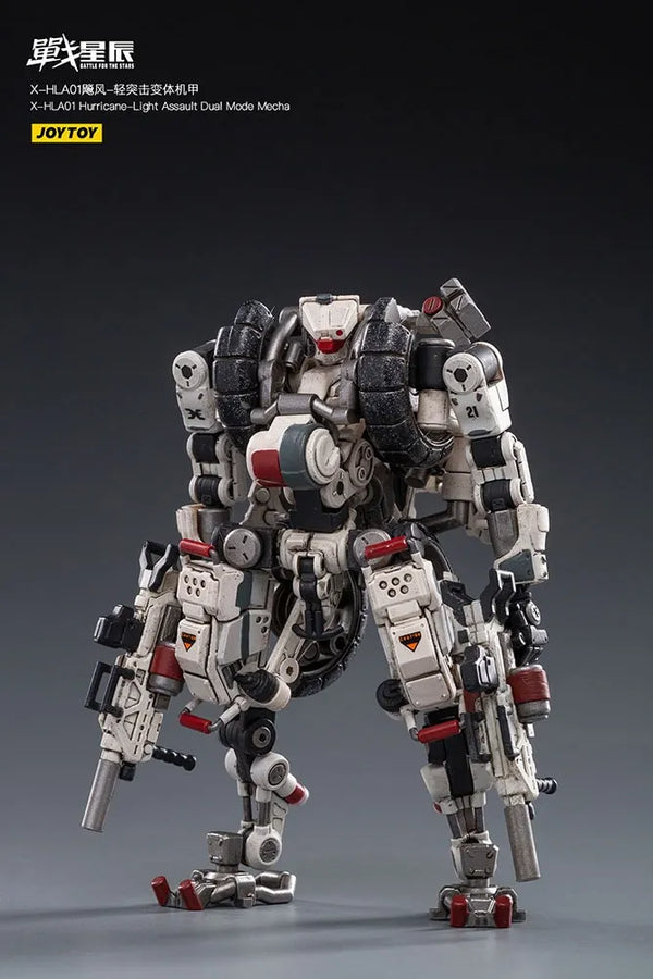 X-HLA01 Hurricane-Light Assault Dual Mode Mecha (White) – Joytoy – ActionFigure Brasil