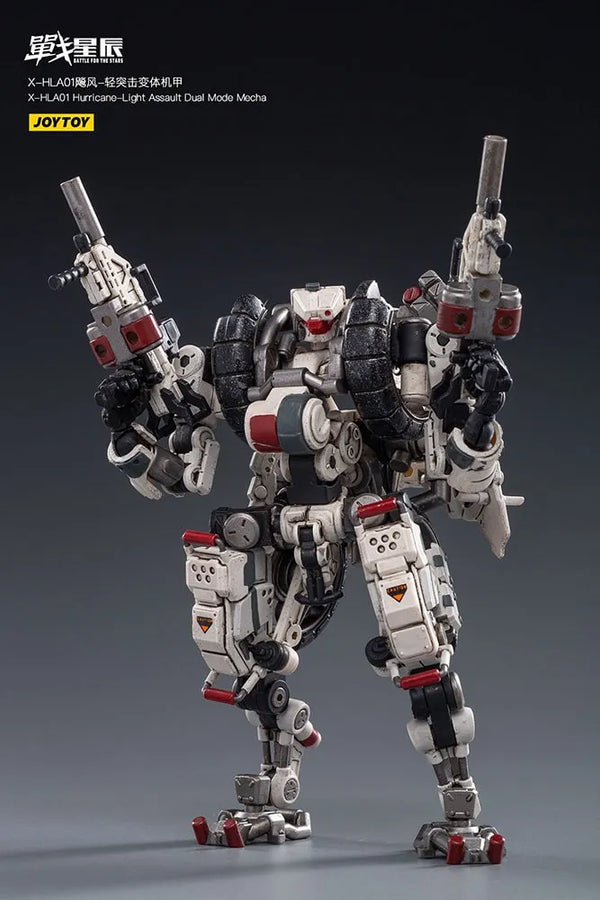X-HLA01 Hurricane-Light Assault Dual Mode Mecha (White) – Joytoy – ActionFigure Brasil