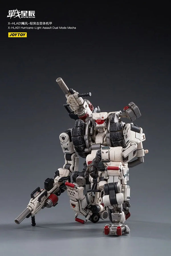 X-HLA01 Hurricane-Light Assault Dual Mode Mecha (White) – Joytoy – ActionFigure Brasil