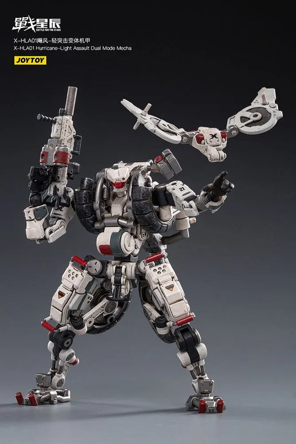 X-HLA01 Hurricane-Light Assault Dual Mode Mecha (White) – Joytoy – ActionFigure Brasil