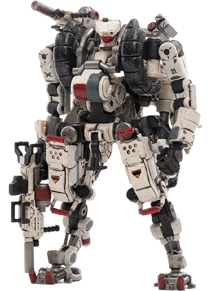 X-HLA01 Hurricane-Light Assault Dual Mode Mecha (White) – Joytoy – ActionFigure Brasil