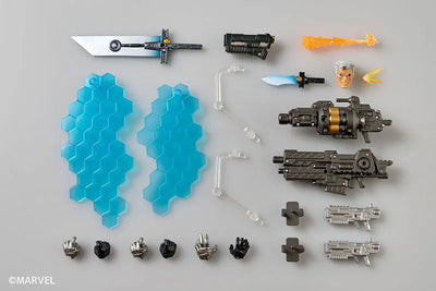 X-Men - Cable - Amazing Yamaguchi - Revoltech - Ver. 1.5 (Kaiyodo)ㅤ – Kaiyodo as Manufacturer – ActionFigureBrasil — com base expositora