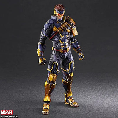X-Men - Cyclops - Variant Play Arts Kai - Play Arts Kai (Square Enix)ㅤ – Square Enix – ActionFigureBrasil — com base expositora
