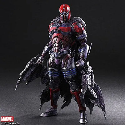 X-Men - Magneto - Play Arts Kaiㅤ – Square Enix – ActionFigureBrasil