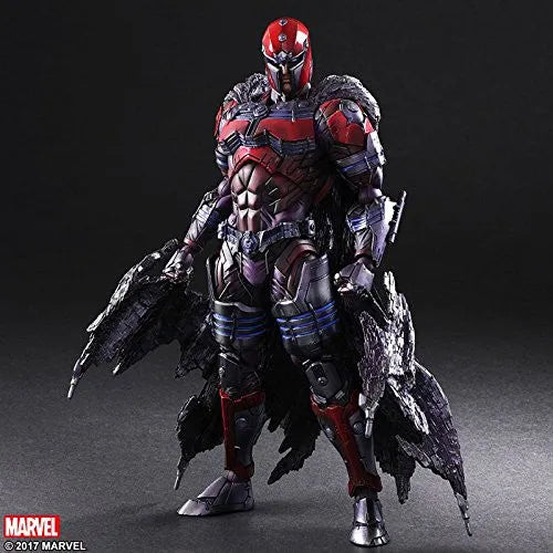 X-Men - Magneto - Play Arts Kaiㅤ – Square Enix – ActionFigureBrasil