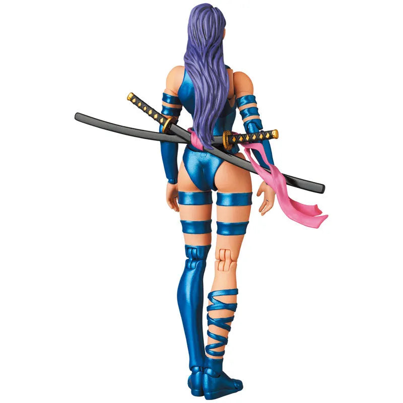 X-Men - Psylocke - Mafex No.141 - Comic Ver. - 2025 Re-release (Medicom Toy)ㅤ – Medicom Toy – ActionFigureBrasil