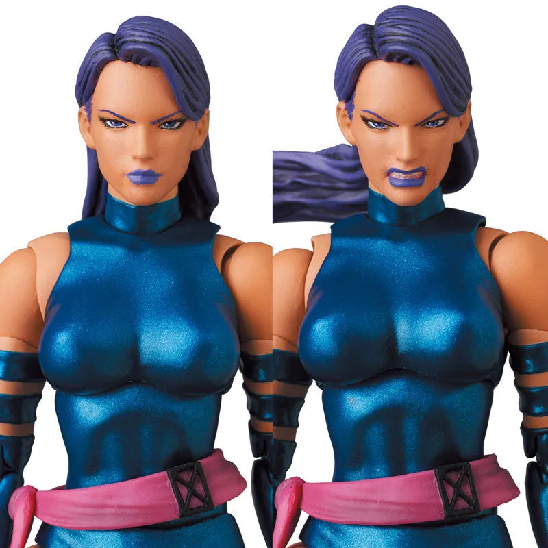 X-Men - Psylocke - Mafex No.141 - Comic Ver. - 2025 Re-release (Medicom Toy)ㅤ – Medicom Toy – ActionFigureBrasil