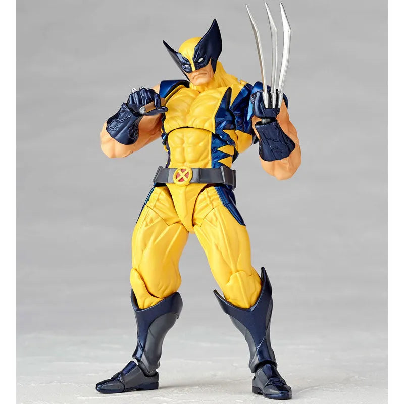 X-Men - Wolverine - Amazing Yamaguchi No.005 - Revoltech (Kaiyodo)ㅤ – Kaiyodo – ActionFigure Brasil