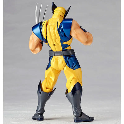 X-Men - Wolverine - Amazing Yamaguchi No.005 - Revoltech (Kaiyodo)ㅤ – Kaiyodo – ActionFigure Brasil — detalhe do produto