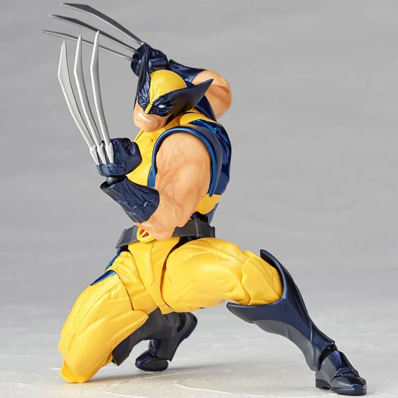 X-Men - Wolverine - Amazing Yamaguchi No.005 - Revoltech (Kaiyodo)ㅤ – Kaiyodo – ActionFigure Brasil