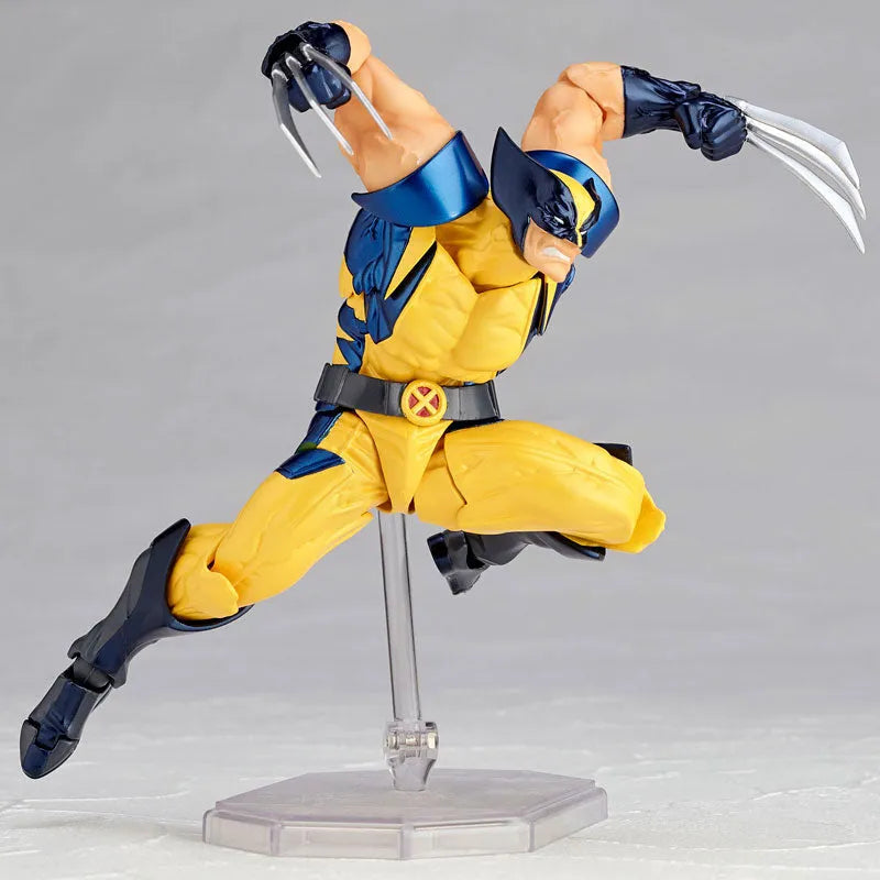 X-Men - Wolverine - Amazing Yamaguchi No.005 - Revoltech Re-release (Kaiyodo)ㅤ – Kaiyodo As Manufacturer – ActionFigure Brasil