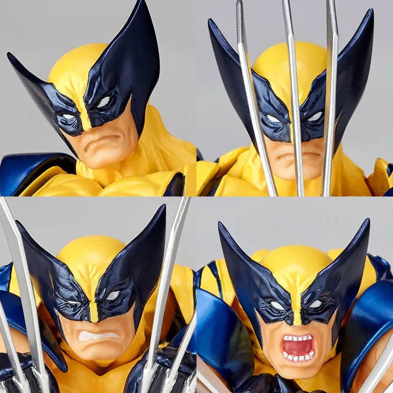 X-Men - Wolverine - Amazing Yamaguchi No.005 - Revoltech Re-release (Kaiyodo)ㅤ – Kaiyodo As Manufacturer – ActionFigure Brasil