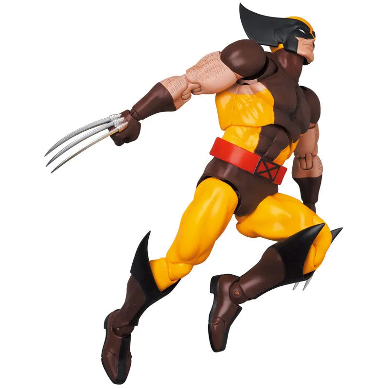 X-Men - Wolverine - Mafex No.138 - Brown Comic Ver. - 2025 Re-release (Medicom Toy)ㅤ – Medicom Toy – ActionFigure Brasil