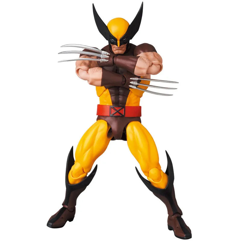 X-Men - Wolverine - Mafex No.138 - Brown Comic Ver. - 2025 Re-release (Medicom Toy)ㅤ – Medicom Toy – ActionFigure Brasil