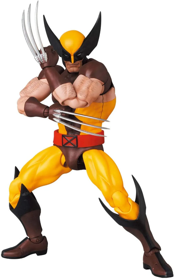 X-Men - Wolverine - Mafex No.138 - Brown Comic Ver. - 2025 Re-release (Medicom Toy)ㅤ – Medicom Toy – ActionFigure Brasil