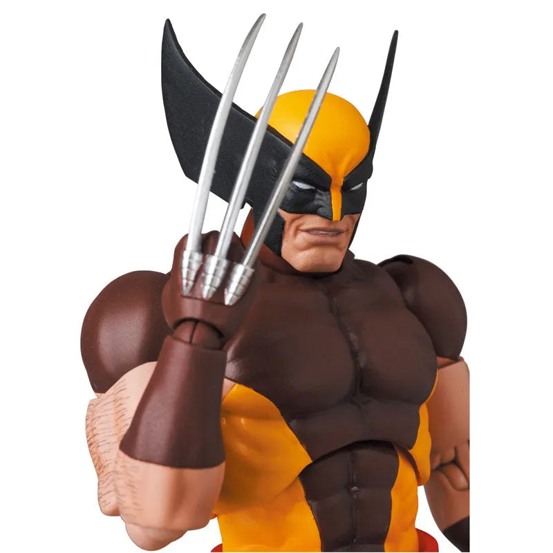 X-Men - Wolverine - Mafex No.138 - Brown Comic Ver. - 2025 Re-release (Medicom Toy)ㅤ – Medicom Toy – ActionFigure Brasil