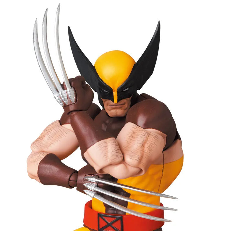 X-Men - Wolverine - Mafex No.138 - Brown Comic Ver. - 2025 Re-release (Medicom Toy)ㅤ – Medicom Toy – ActionFigure Brasil