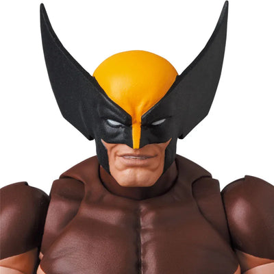 X-Men - Wolverine - Mafex No.138 - Brown Comic Ver. - 2025 Re-release (Medicom Toy)ㅤ – Medicom Toy – ActionFigure Brasil — acessórios