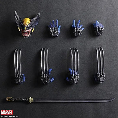 X-Men - Wolverine - Play Arts Kai - Variant Play Arts Kaiㅤ – Square Enix – ActionFigure Brasil — iluminação de estúdio