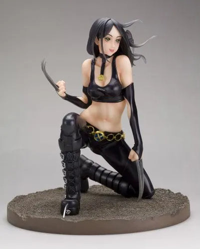 X-Men - X-23 - Bishoujo Statue - Marvel x Bishoujo - 1/7 (Kotobukiya)ㅤ – Kotobukiya – ActionFigure Brasil — ângulo diferente
