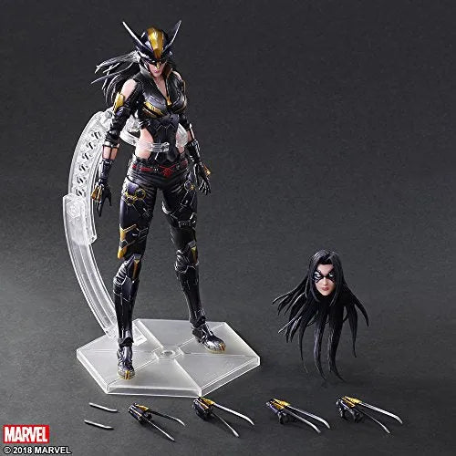 X-Men - X-23 - Play Arts Kai - Variant Play Arts Kai (Square Enix)ㅤ – Square Enix As Manufacturer – ActionFigure Brasil
