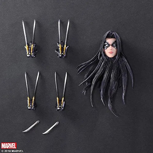 X-Men - X-23 - Play Arts Kai - Variant Play Arts Kai (Square Enix)ㅤ – Square Enix As Manufacturer – ActionFigure Brasil