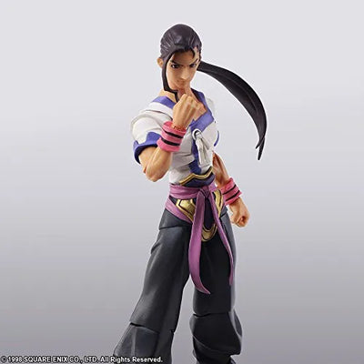 Xenogears - Fei Fong Wong - Bring Arts (Square Enix)ㅤ – Square Enix As Manufacturer – ActionFigure Brasil — detalhe do produto